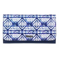 Női pénztárca Roxy My Long Eyes - BTK8/Dress Blues Geometric Feeling Small