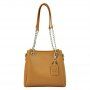 Bőr kézitáska Luka 19-62 DOLLARO - camel