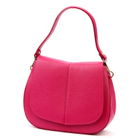 Kožená kézitáska Luka 24-033 DOLLARO - magenta