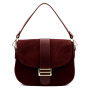 Kožená kézitáska Luka 26-001 - fekete