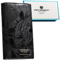 Pénztárca Peterson PTN PS1431-MLF - fekete