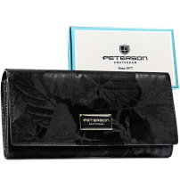 Pénztárca Peterson PTN PS401-MLF - fekete