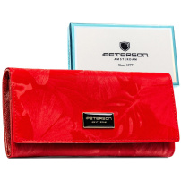 Pénztárca Peterson PTN PS401-MLF - piros