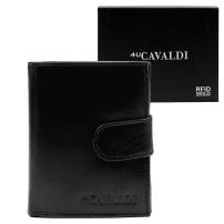 Pénztárca Cavaldi 0720L-P-BS RFID - fekete