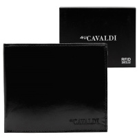 Pénztárca Cavaldi 0002-P-BS RFID - fekete