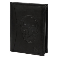 Pénztárca Money Kepper CDD 5601 SKULL - fekete