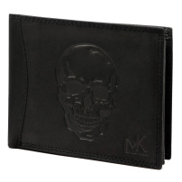 Pénztárca Money Kepper CDD 5600 SKULL - fekete