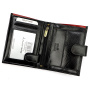 Pénztárca Rovicky N4L-RVT-2 RFID - fekete + piros