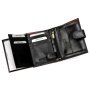 Pénztárca Rovicky N4L-RVT-2 RFID - fekete + piros