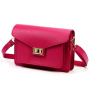 Kožená kézitáska Luka 26-061 DOLLARO - magenta