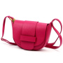 Kožená kézitáska Luka 25-049 DOLLARO - magenta