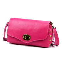 Kožená kézitáska Luka 26-121 DOLLARO - magenta